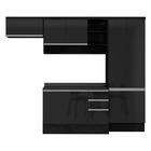 Cozinha Completa Multimóveis Suíça 5195ml Com Balcão 10 Porta