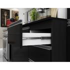 Cozinha Completa Multimóveis Suíça 5195ml Com Balcão 10 Porta