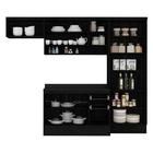 Cozinha Completa Multimóveis Suíça 5195ml Com Balcão 10 Porta