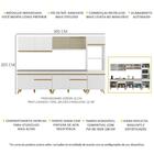 Cozinha Completa Multimóveis Veneza Gw Fg3689 Com Armário E B