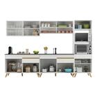 Cozinha Completa Multimóveis Veneza Gw Fg3689 Com Armário E B
