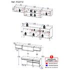 Cozinha Completa Multimóveis Veneza Gw Fg3710 Com Armário E B