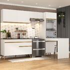 Cozinha Completa Multimóveis Veneza Gw Fg3712 Com Armário E B