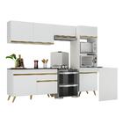 Cozinha Completa Multimóveis Veneza Gw Fg3712 Com Armário E B