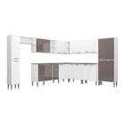 Cozinha Completa Multimóveis Xangai Pop Fg3285 Com Armário E