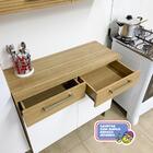 Cozinha Completa Nala Com Armário E Balcão 10 Portas 2 Gaveta