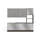 Cozinha Completa Nox Onix/steel/vidro Inox 6 Peças