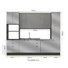 Cozinha Completa Nox Onix/steel/vidro Inox 7 Peças