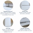 Cozinha Completa Nuestra Cosas 7 Portas 7 Gavetas Ripado 100%