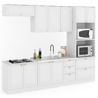 Cozinha Completa Orlando 10 Portas 5 Gavetas 100% Mdf America