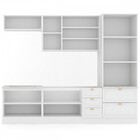 Cozinha Completa Orlando 10 Portas 5 Gavetas 100% Mdf America