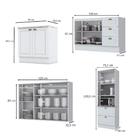 Cozinha Completa Planejada 1 Paneleiro 1 Balcão Para Pia 1 Pa