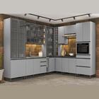 Cozinha Completa Planejada 1 Paneleiro 1 Cristaleira 5 Armári