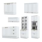 Cozinha Completa Planejada 1 Paneleiro 1 Cristaleira Vidro 2