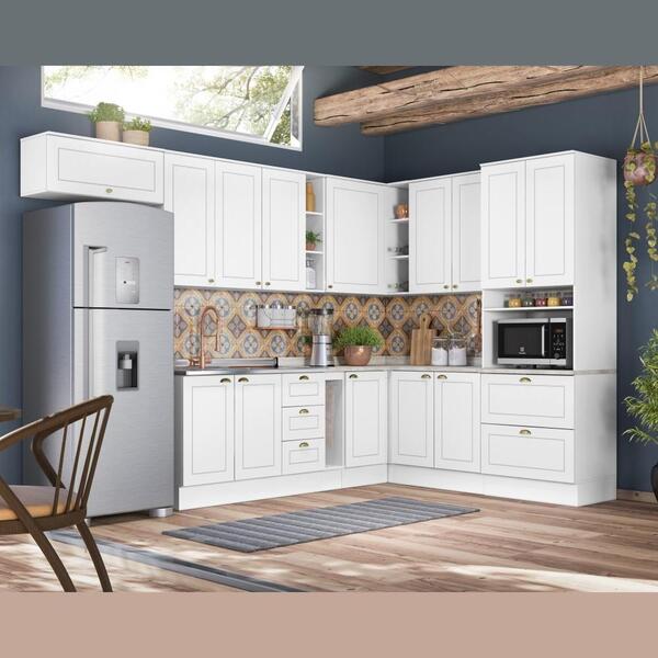 Cozinha Completa Planejada 1 Paneleiro 3 Balcões 4 Armários A