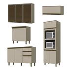 Cozinha Completa Planejada 1 Paneleiro Torre Quente 2 Balcões