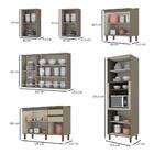 Cozinha Completa Planejada 1 Paneleiro Torre Quente 2 Balcões