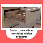 Cozinha Completa Planejada Compacta 5 Peças 15 Portas 3 Gavet