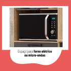 Cozinha Completa Planejada Compacta 6 Peças 11 Portas 3 Gavet