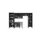 Cozinha Completa Planejada Compacta Hibisco 5 Peças 10 Portas