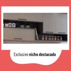 Cozinha Completa Planejada Compacta Iluminação 2 Peças 6 Port