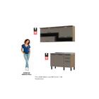 Cozinha Completa Planejada Compacta Iluminação 2 Peças 6 Port