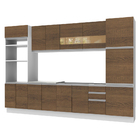 Cozinha Completa Planejada Madesa Glamy Olimpia 3 Gavetas 14