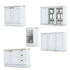 Cozinha Completa Planejada Modulada 3 Balcões Organizadores M