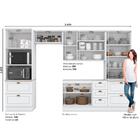 Cozinha Completa Planejada Paneleiro 1 Cristaleira 1 Armário