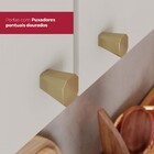 Cozinha Completa Requinte 15 Portas 2 Gavetas Ripado Com Vidr