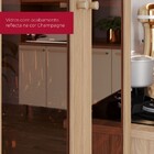 Cozinha Completa Requinte 19 Portas 2 Gavetas Ripado Com Vidr