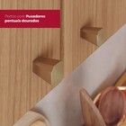 Cozinha Completa Requinte 19 Portas 2 Gavetas Ripado Com Vidr