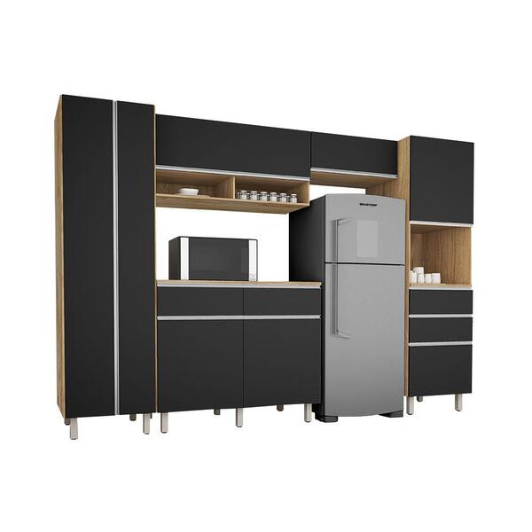 Cozinha Completa San Diego Com Armários E Balcões 8 Portas 4