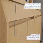 Cozinha Completa Simone Mendes 4 Peças 8 Portas 3 Gavetas Car