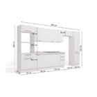 Cozinha Completa Suprema Branco 8 Peças