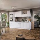 Cozinha Completa Suprema Branco 9 Peças