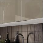 Cozinha Completa Suprema Branco/vidro Bronze 9 Peças