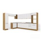 Cozinha Completa Suprema Freijó/branco 14 Peças