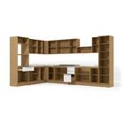 Cozinha Completa Suprema Freijó/branco 19 Peças