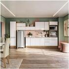 Cozinha Completa Suprema Freijó/branco 9 Peças