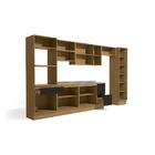 Cozinha Completa Suprema Freijó/preto 9 Peças