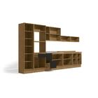 Cozinha Completa Suprema Freijó/preto Fosco 10 Peças