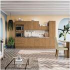 Cozinha Completa Suprema Freijó Ripado 7 Peças