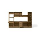 Cozinha Completa Suprema Freijó Ripado 7 Peças