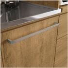 Cozinha Completa Suprema Freijó/vidro Bronze 6 Peças