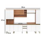 Cozinha Completa Thela Bárbara C/ Armário E Balcão De Pia Fre