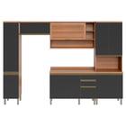 Cozinha Completa Thela Bárbara C/ Armário E Balcão Freijó E G