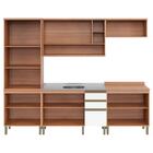 Cozinha Completa Thela Bárbara Torre Quente E Balcão P/ Pia F