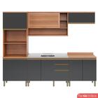 Cozinha Completa Thela Bárbara Torre Quente E Balcão P/ Pia F