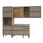 Cozinha Completa Thela Canela 8 Porta 5 Gavetas Salina - Tela